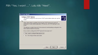Pilih “Yes, I want …”. Lalu klik “Next”. 
 