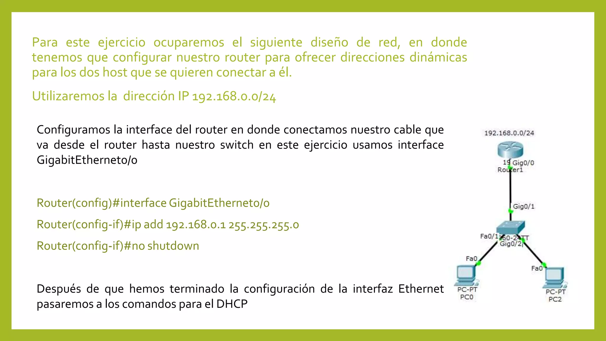Ip Helper Cisco Router DHCP (Router Cisco y Servidor) ip helper-addrees | PPTX | Computer ...