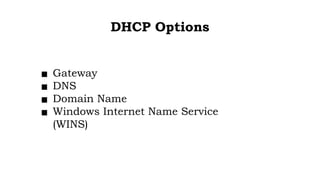 Comprehensive Guide to Dynamic Host Configuration Protocol (DHCP) in ...