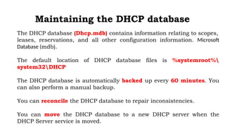 Comprehensive Guide to Dynamic Host Configuration Protocol (DHCP) in ...