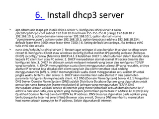Dhcp server dan dns server | PPTX