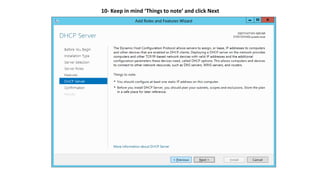 Dhcp server and windows 2012 | PPTX
