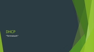 DHCP
“Terimakasih”
 