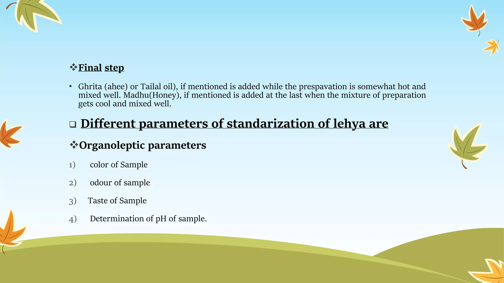 LEHYA - AYURVEDA PREPARATION | PPTX