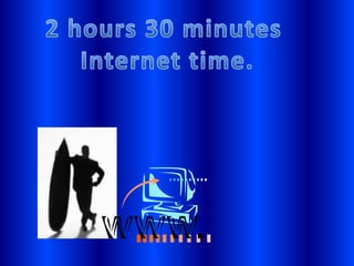  In conclusion, during the day I consumed a total of 3 hours and 35 minutes....