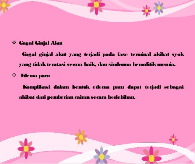 Patway Gagal Ginjal Akut Dhf Patway Gagal Ginjal Akut Dhf
