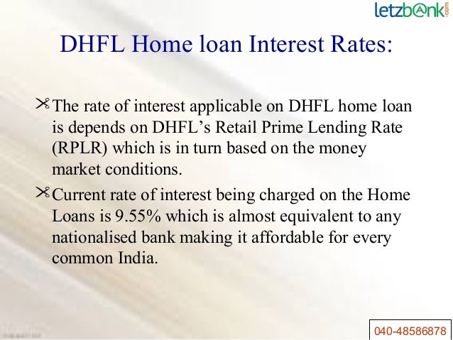 Avail Dhfl Home Loan At Lowest Roi At Letzbank