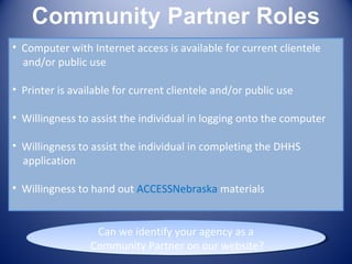 Accessnebraska NCompass Live: ACCESSNebraska: the Department of Health and Human ...