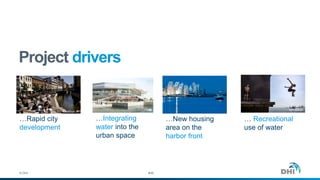 © DHI
Project drivers
…Integrating
water into the
urban space
… Recreational
use of water
…New housing
area on the
harbor front
…Rapid city
development
#29
©Politiken©Aarhus.dk
 