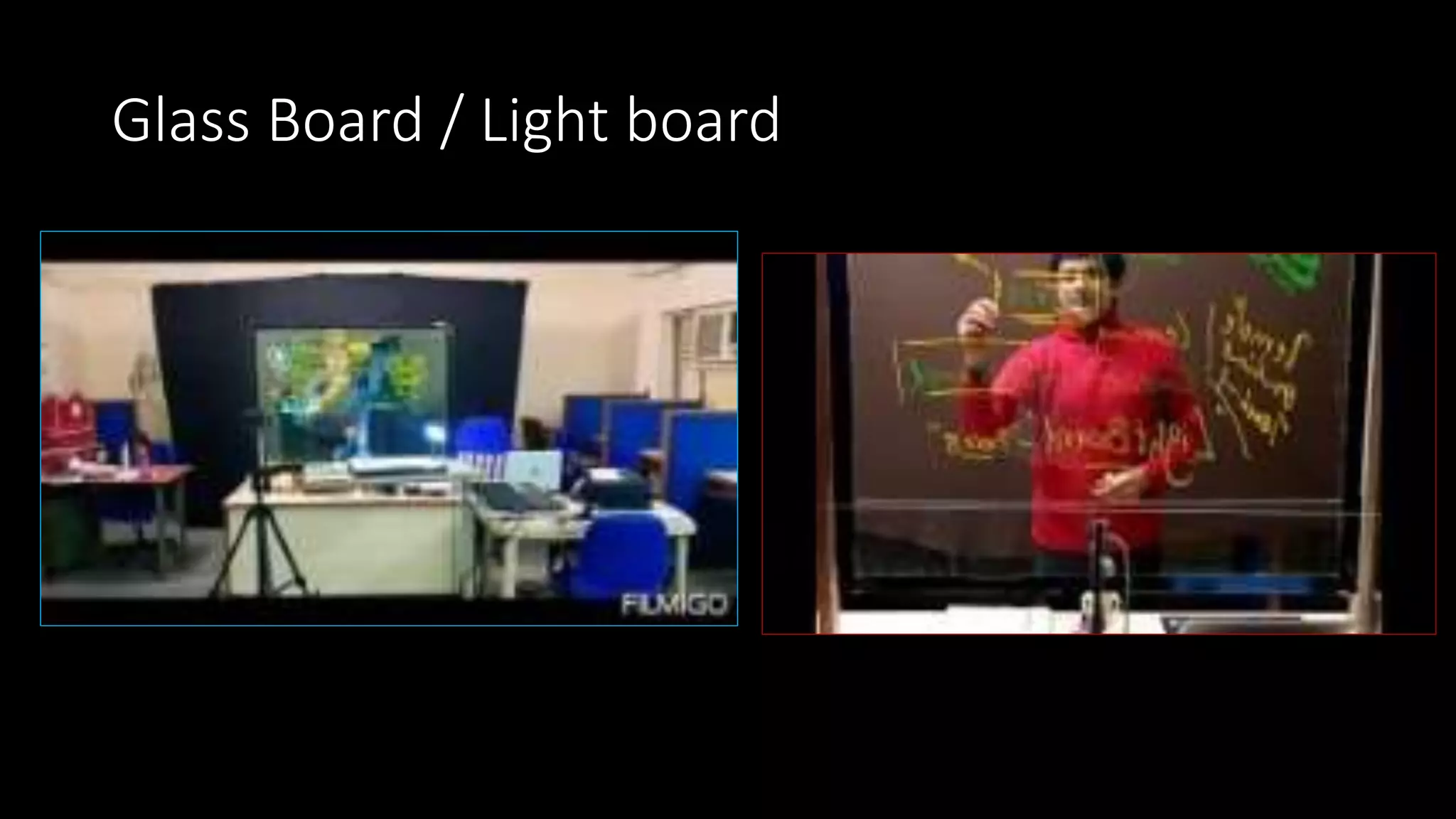 Glass Board / Light board
 