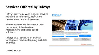 Infosys company of ppt dhiraj kumar. Ppt | PPTX