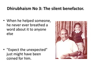 From then on he decided to build on his own using the best technology irrespective of the cost