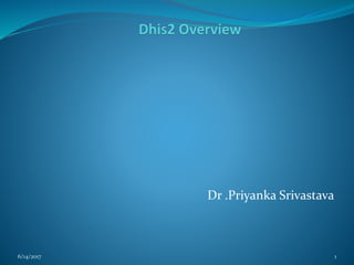 Dr .Priyanka Srivastava
16/14/2017
 