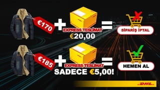 HEMEN AL
SİPARİŞ İPTAL+ =EXPRESS TESLİMAT
€20,00
+ =EXPRESS TESLİMAT
SADECE €5,00!
 