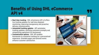DHL eCommerce API v4 | PPTX