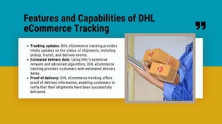 DHL eCommerce API v4 | PPTX