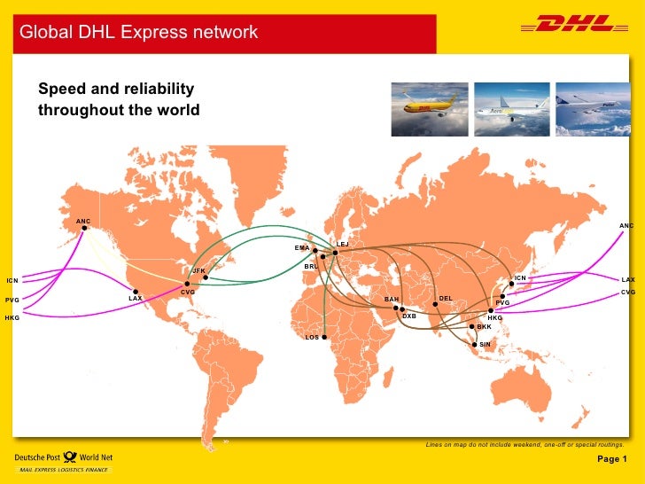 Dhl worldwide network(2011)