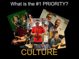 25
What is the #1 PRIORITY?
CULTURE
 