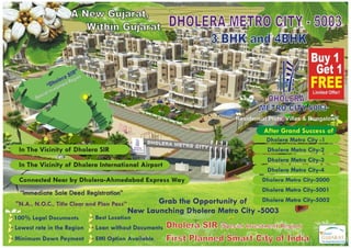 Dholera metro city brochure- 5003
