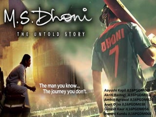 Dhoni | PPTX