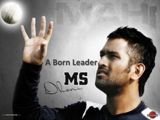 essay on ms dhoni as a leader