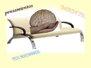 pensamientos MENTE TUS MIEMBROS 