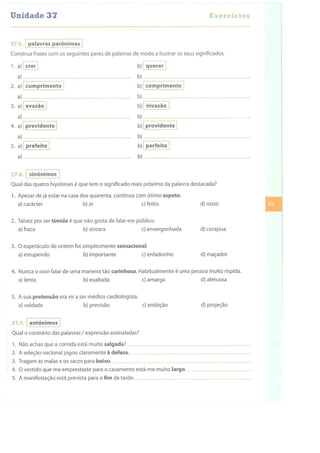 Gramatica ativa 2 portugues PLE | PDF
