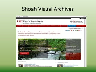 Shoah Visual Archives 
 