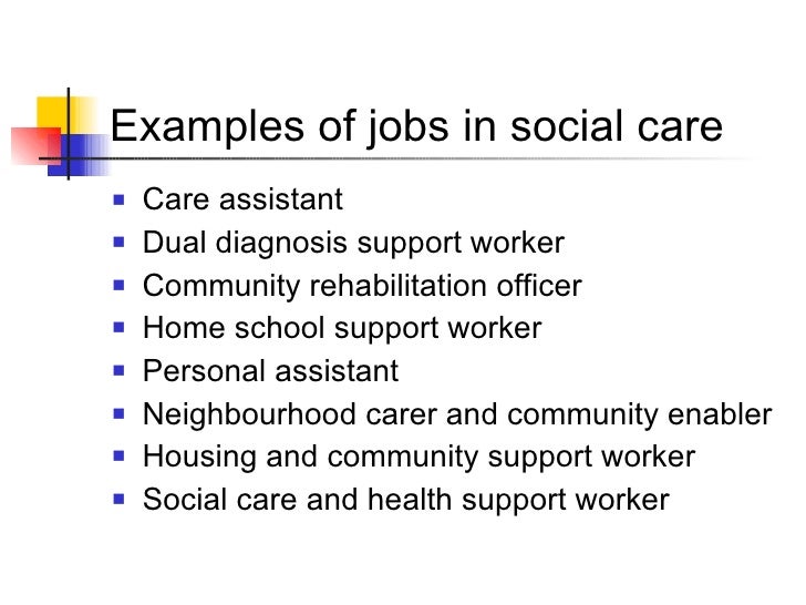 Getting into Social Work and Care