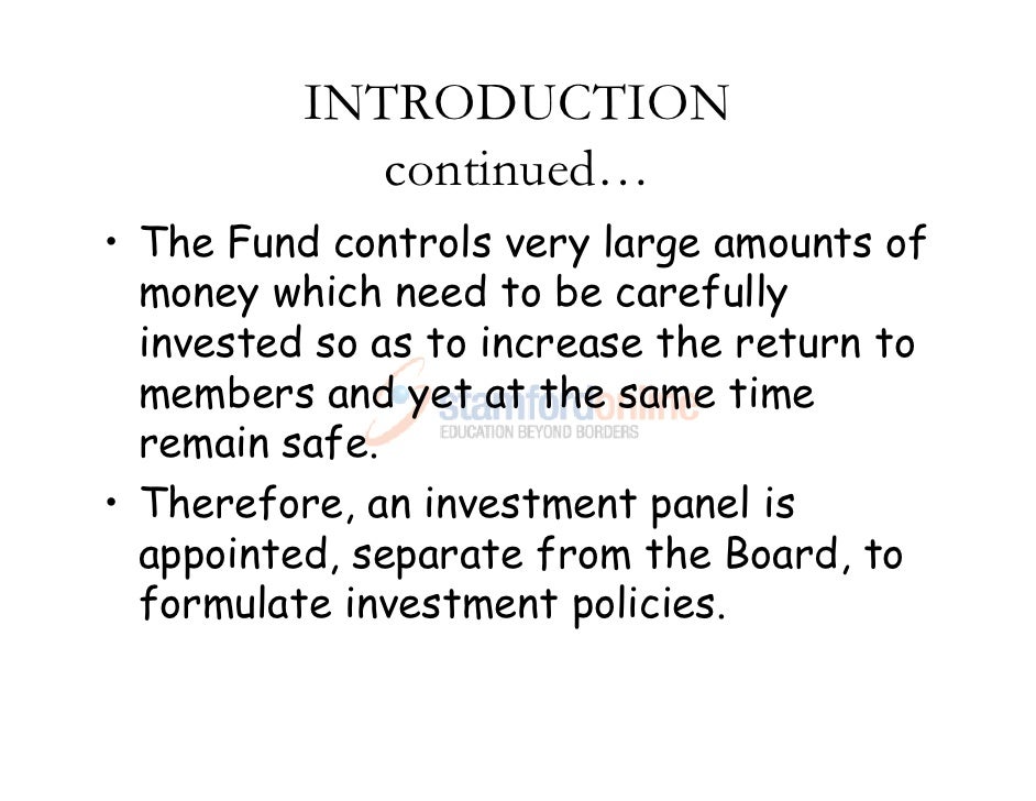 Dhr 110 week 12 & 13 employees provident fund act 1991