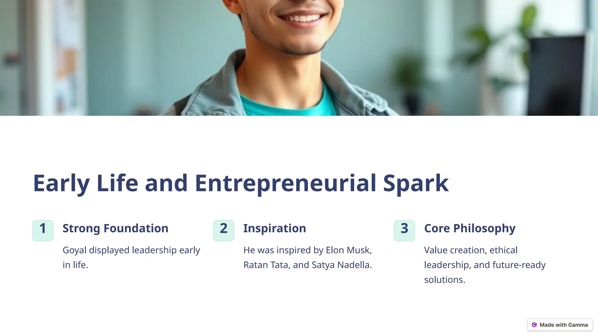 Young Visionary Dhruv Goyal Redefines India’s Startup Ecosystem | PPTX