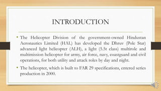 Alh Cockpit Dhruv advanced light helicopter (alh), india | PPTX