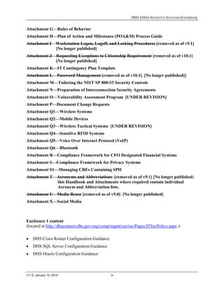 Dhsconnect DHS 4300A Sensitive Systems Handbook | PDF