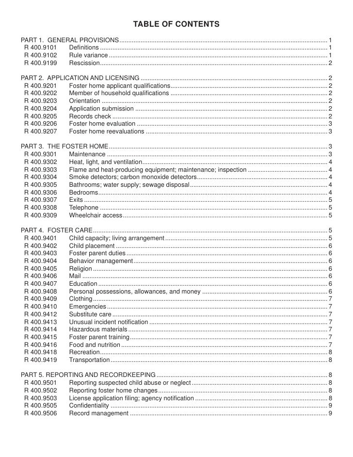Family Child Care Incorporated - Posts | Facebook Licensing Rules for Foster Family Homes