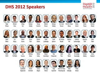 DHS 2012 Speakers
 