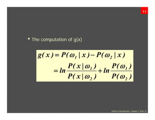 Minimum Error Rate Classification and Normal Density | PDF