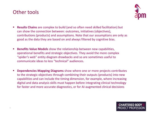 Benefits Management in Health and Care part 1: Identify and map target ...