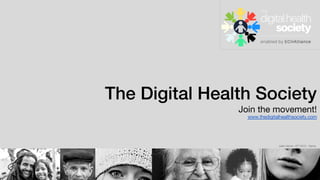 The Digital Health Society
Join the movement!
www.thedigitalhealthsociety.com
Julien Venne – ICT 2018 - Vienna
 