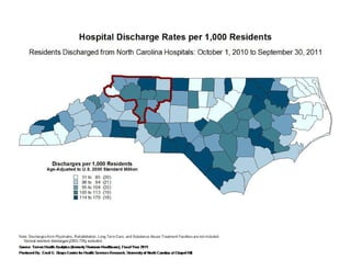 2011 hospital discharge rates per 1000