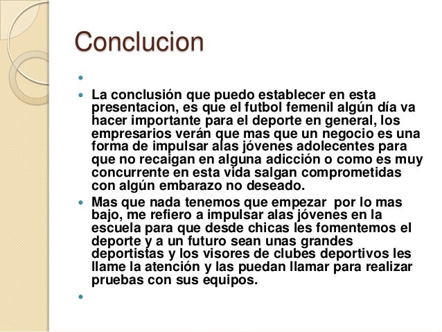 FUTBOL FEMENIL UNA IDEA INTERESANTE