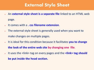 Web Designing | PPTX | Web Design and HTML | Internet