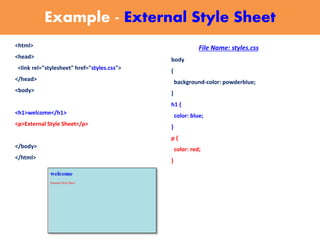 Web Designing | PPTX | Web Design and HTML | Internet