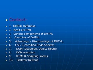 WEB DEVELOPMENT | PPTX
