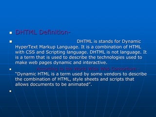 WEB DEVELOPMENT | PPTX