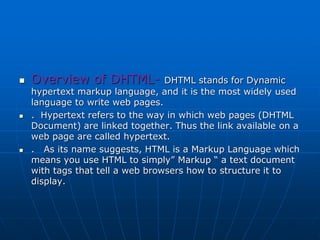 WEB DEVELOPMENT | PPTX