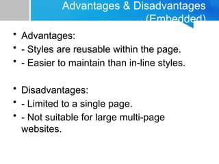 DHTML_Style_Sheets(In-Line, Embed, External, Group) 11.09.2025.pptx