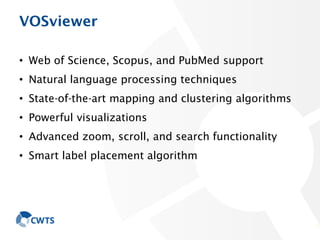 VOSviewer and CitNetExplorer: Software tools for bibliometric analysis ...