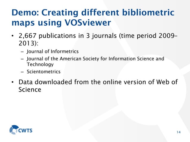 VOSviewer and CitNetExplorer: Software tools for bibliometric analysis ...