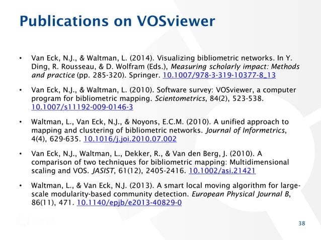 VOSviewer and CitNetExplorer: Software tools for bibliometric analysis ...