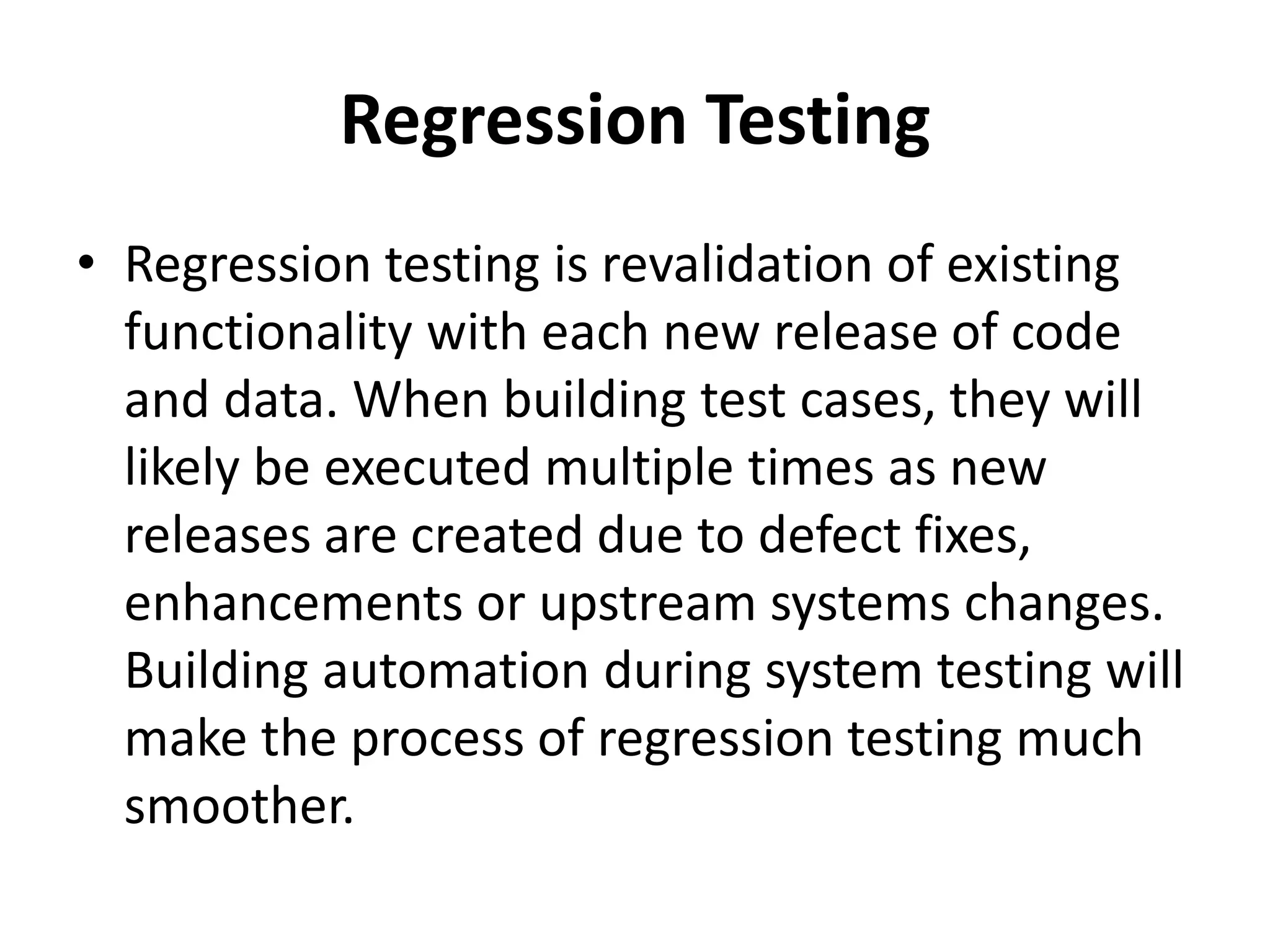 DATA WAREHOUSE -- ETL testing Plan | PPTX